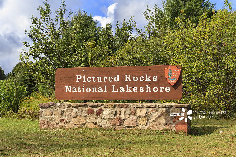 图片岩石国家湖岸入口图片素材