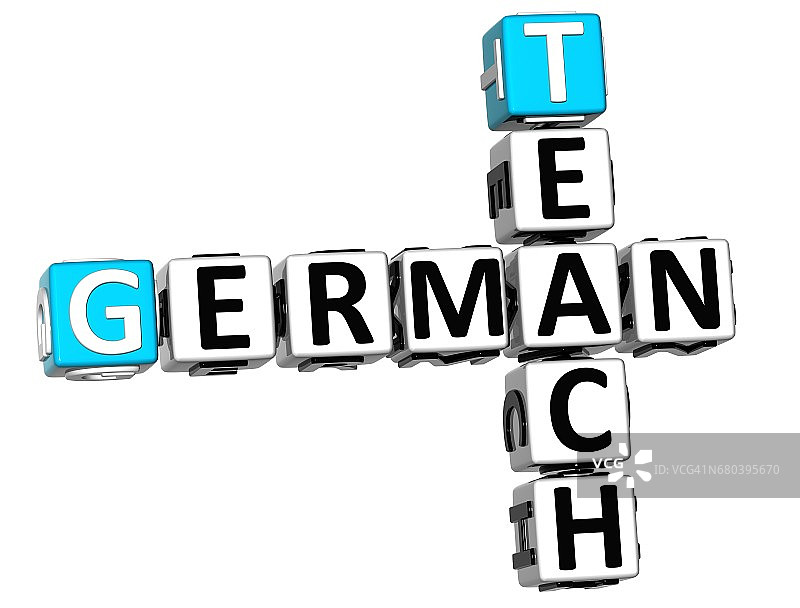 3D教德国填字游戏图片素材