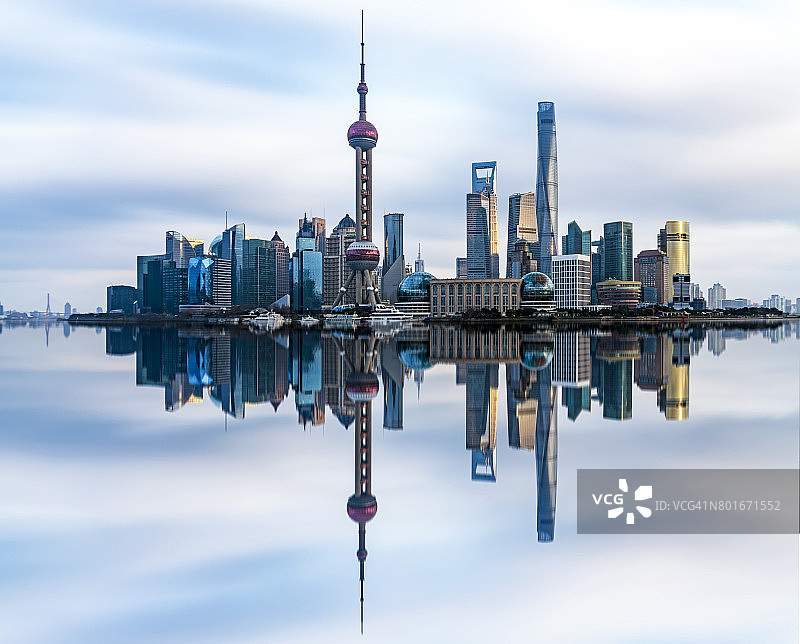 上海市区鸟瞰图图片素材