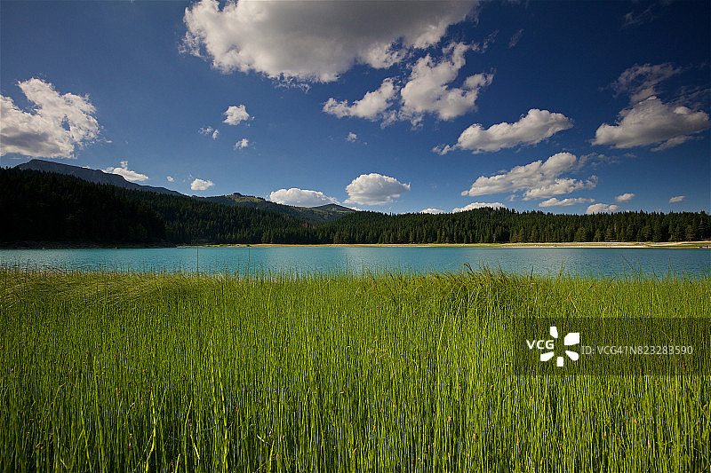 黑山黑湖Durmitor国家公园图片素材