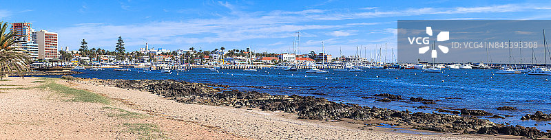 乌拉圭埃斯特角港口的景色图片素材