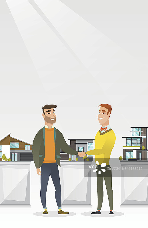 房地产代理与买家之间的协议图片素材
