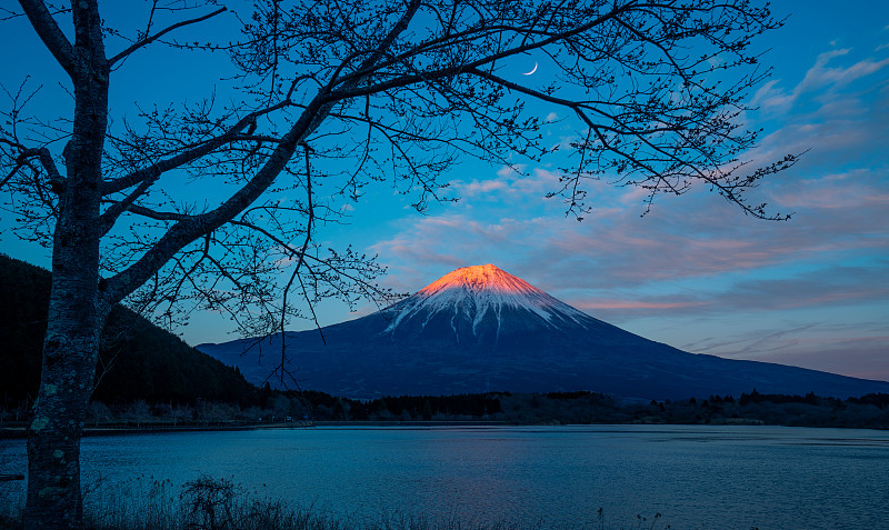 日本富士山风光图片下载