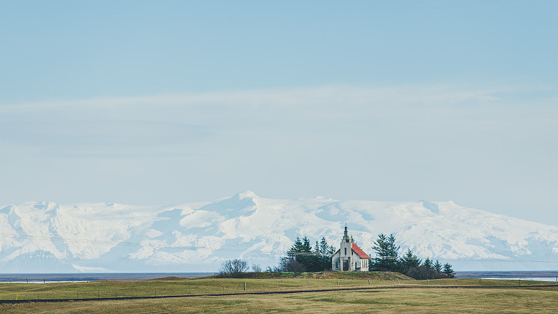 冰岛教堂图片下载