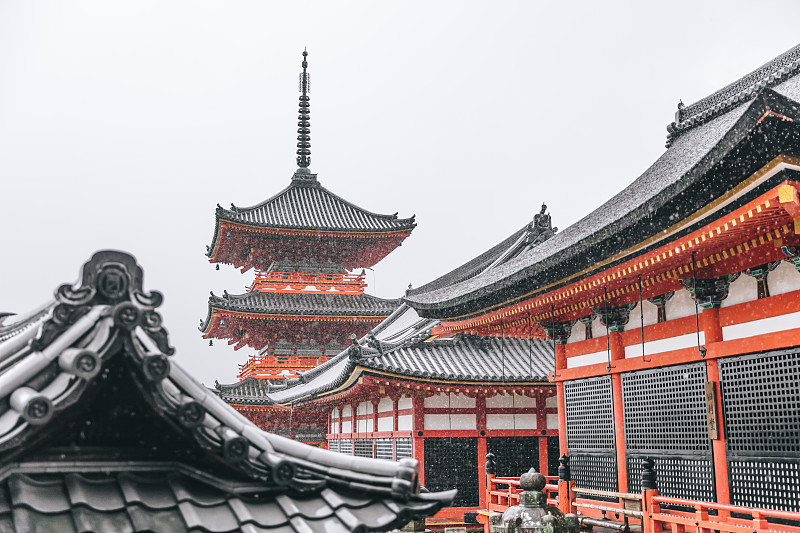 日本京都清水寺图片下载