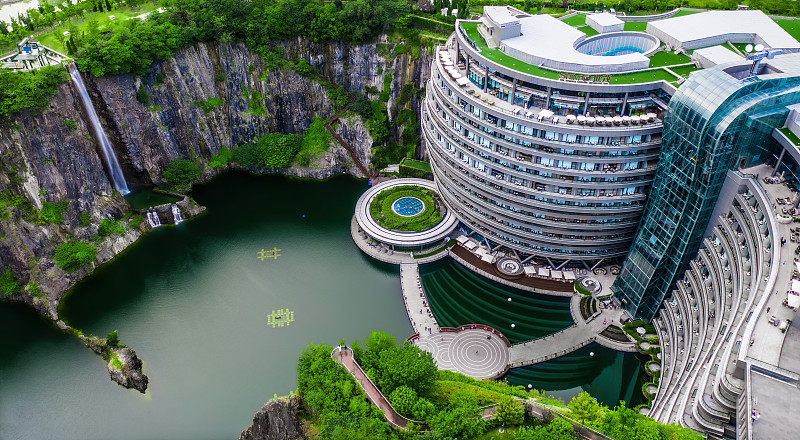 深坑酒店（上海佘山世茂洲际）图片素材
