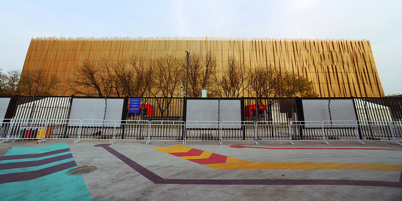 北京，五棵松体育馆，冰球比赛场馆，冰上运动中心。图片下载