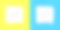 设置线耳环图标隔离在黄色和蓝色图标icon图片