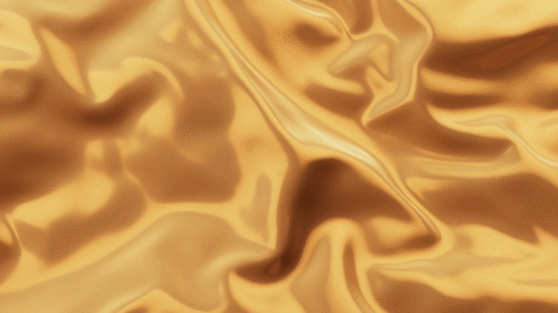 流动飘舞的金色奢华布料3D渲染图片下载