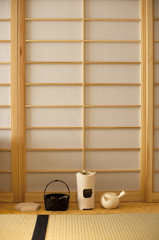 日式茶道房间图片素材