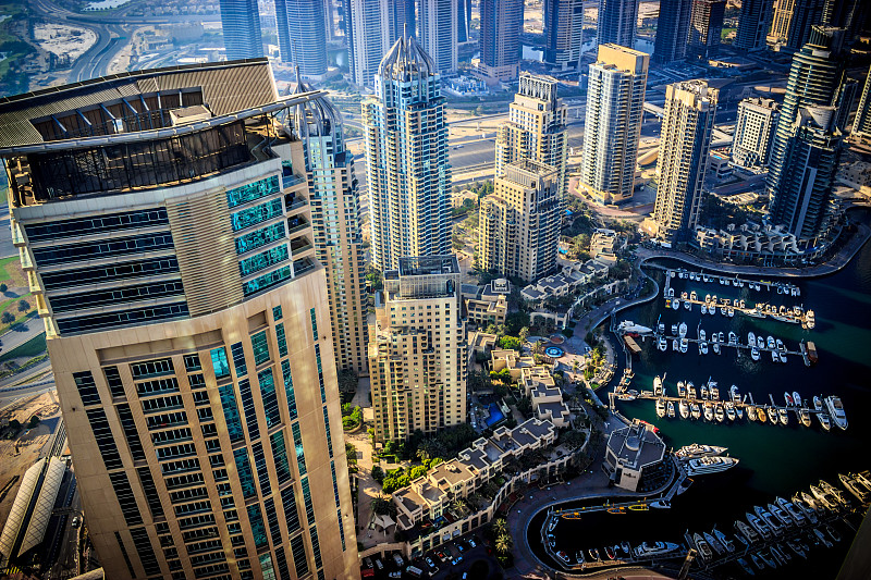 迪拜的高层建筑图片下载