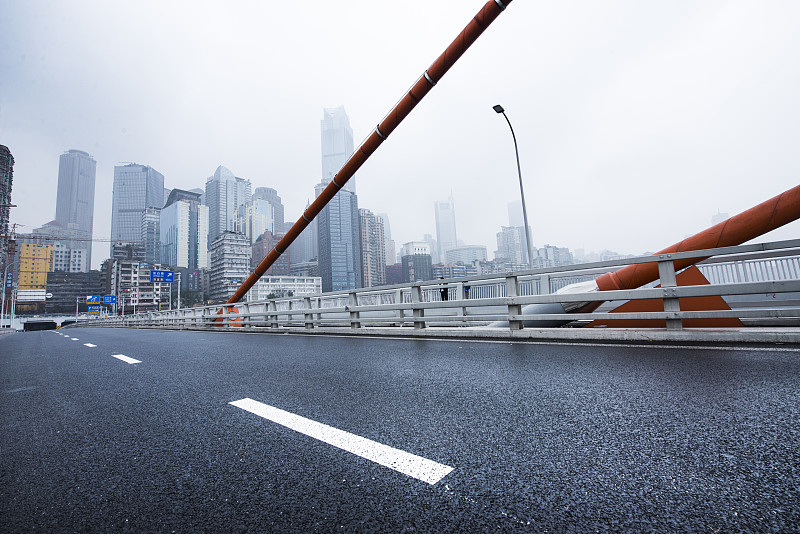 重庆地标建筑 城市道路图片下载