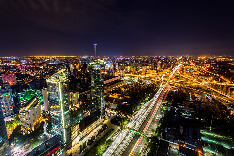北京国贸城市风景图片下载