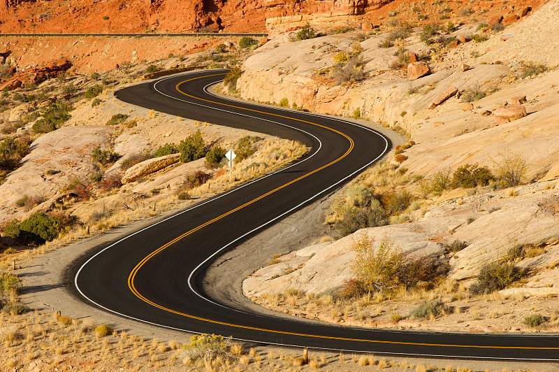 犹他州沙漠公路图片下载