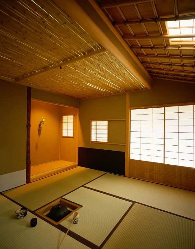 日本茶道室图片素材