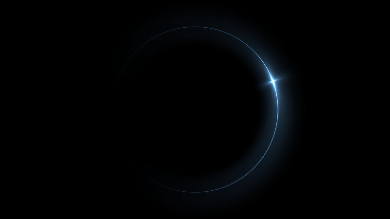 月食光，抽象透镜光晕环背景。图片下载