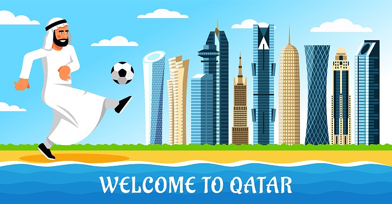 中东足球——阿拉伯人踢足球图片下载