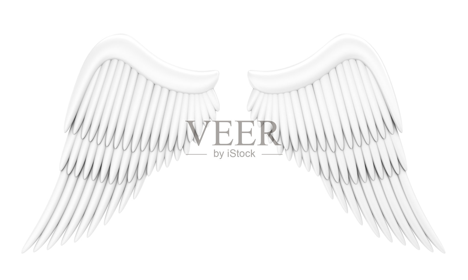天使的翅膀插画图片素材
