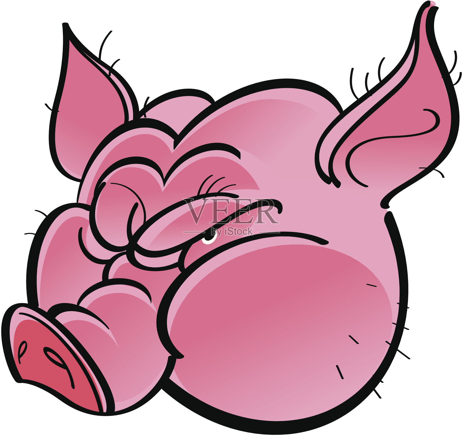 猪的头设计元素图片
