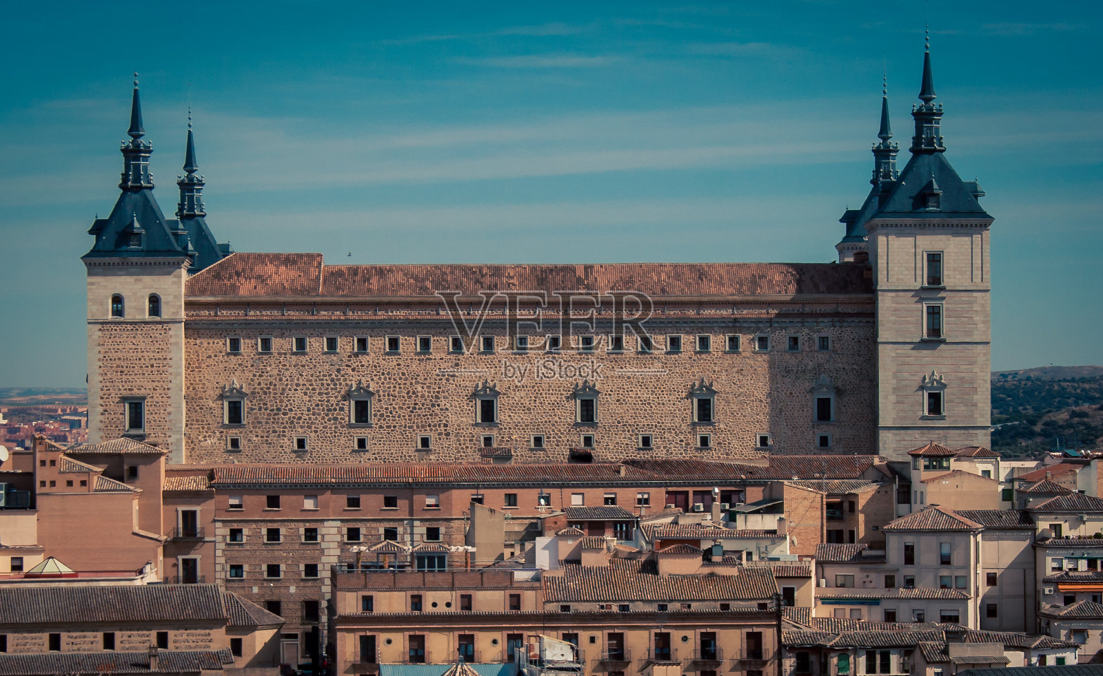 西班牙托莱多城堡照片摄影图片