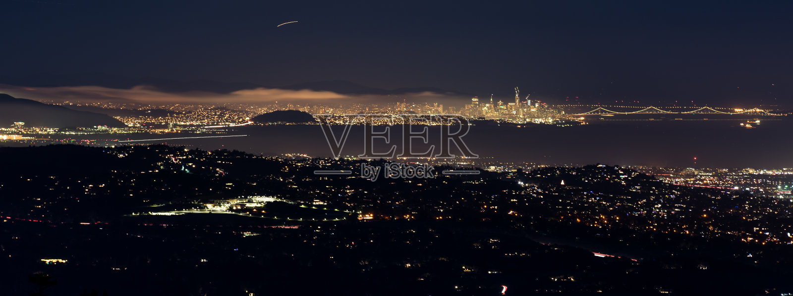 旧金山之夜照片摄影图片