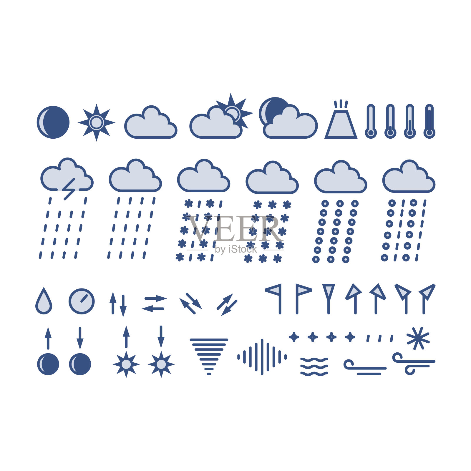 天气图标图标素材