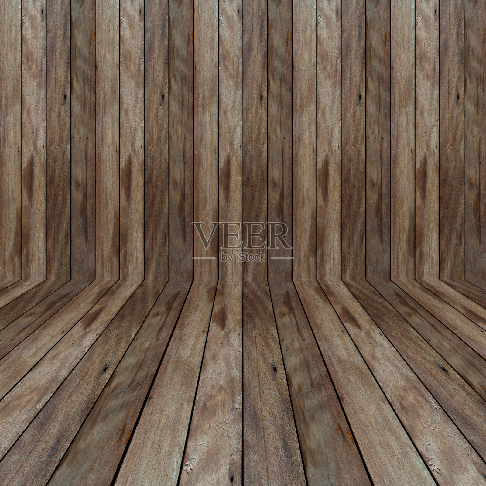 棕色木材纹理房间背景。照片摄影图片