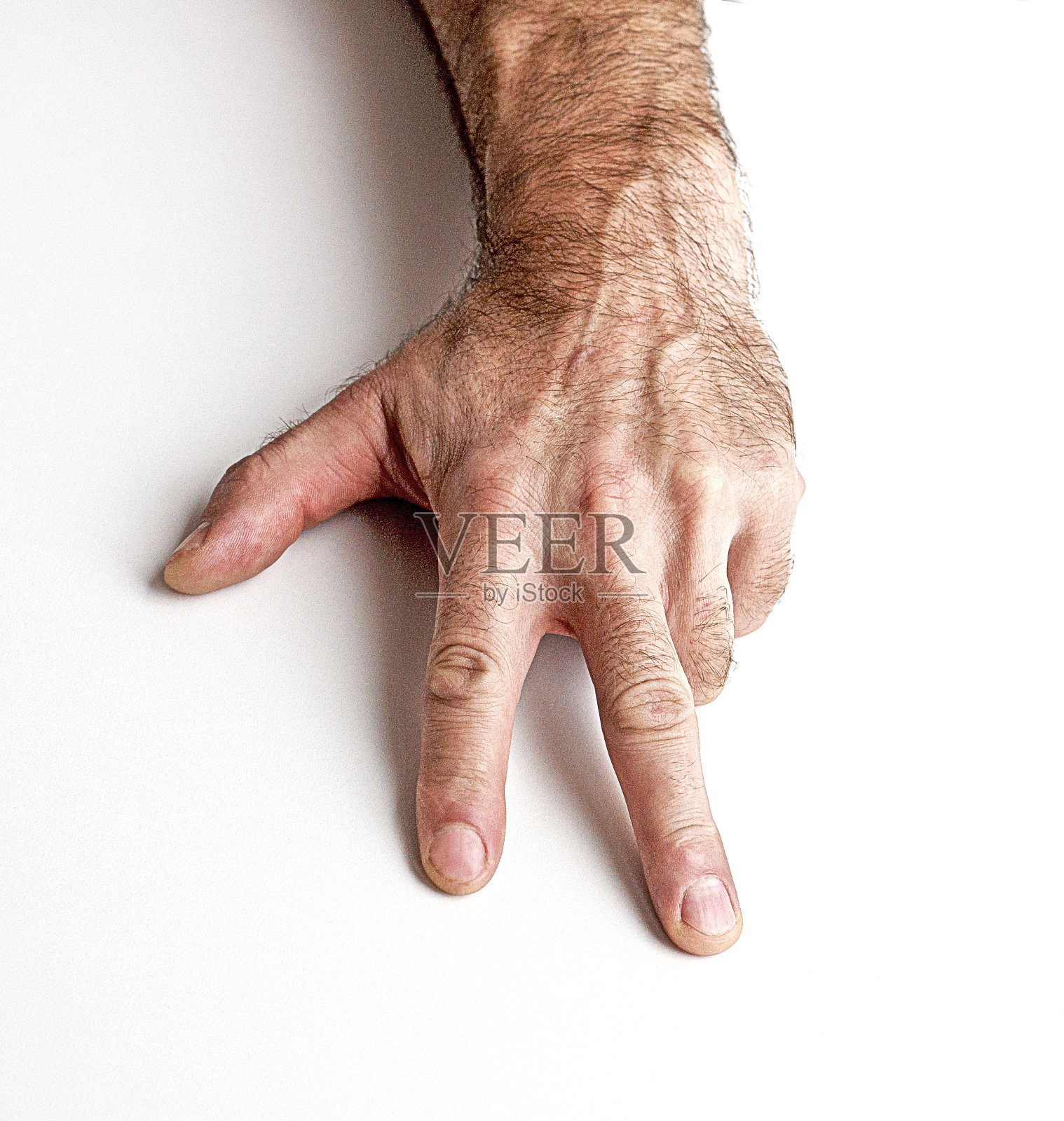男人的左手掌。照片摄影图片