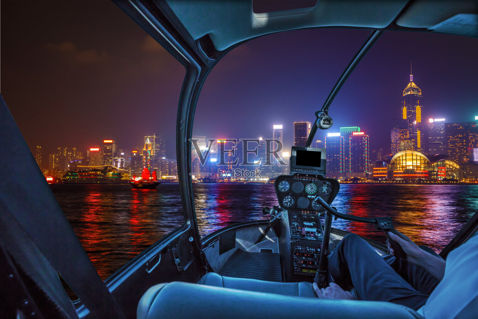 香港直升机全景图照片摄影图片