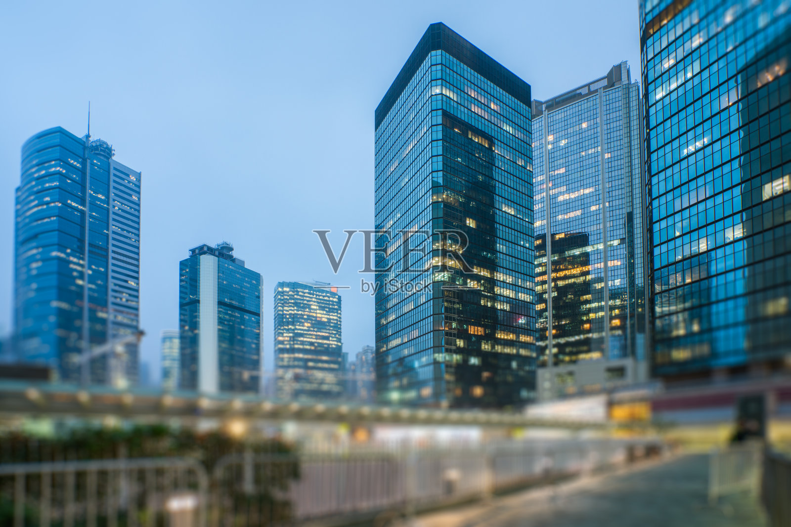 香港中心区的现代化摩天大楼照片摄影图片