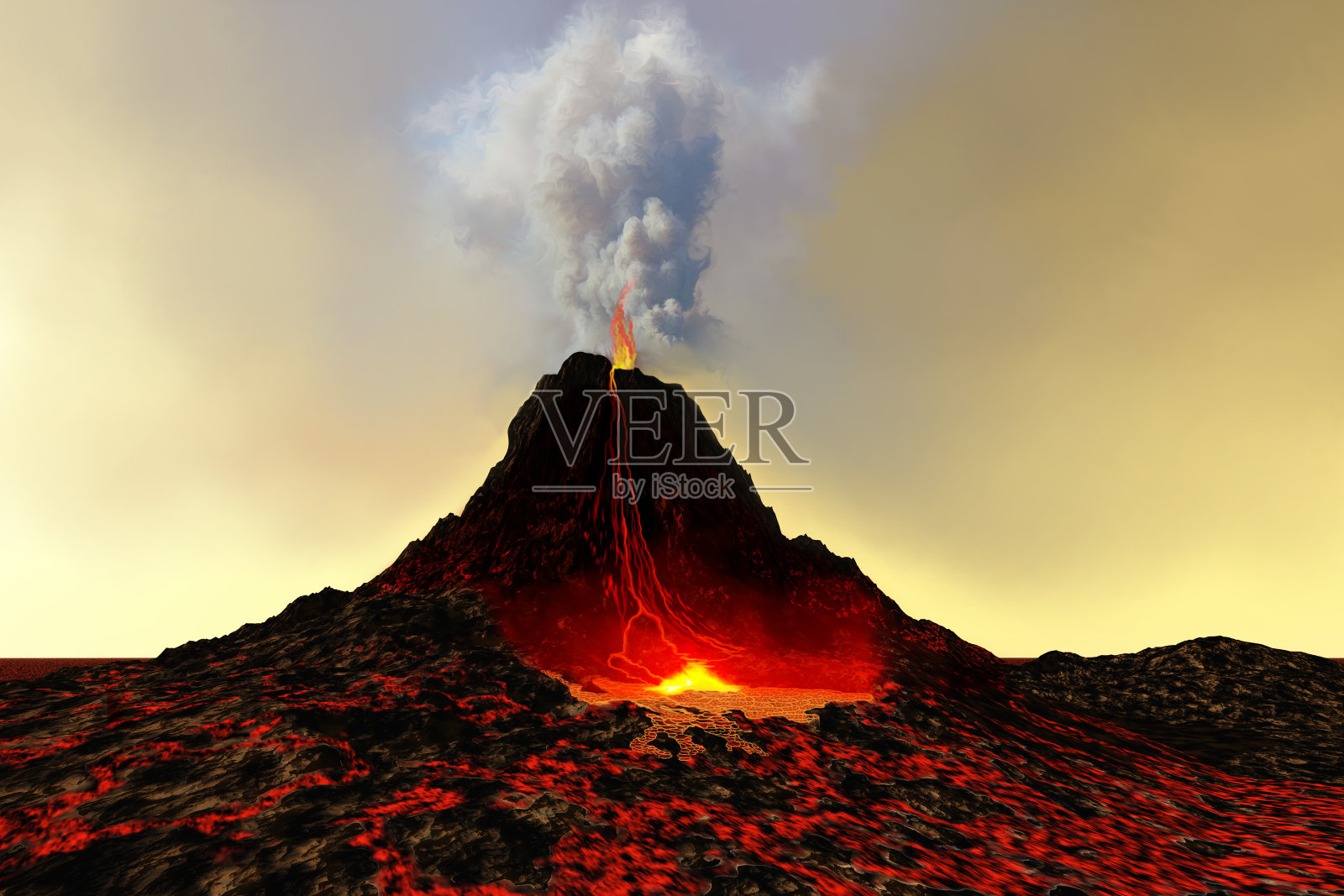 活跃的火山照片摄影图片