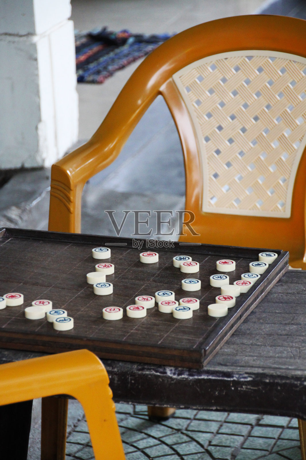 越南河内的象棋游戏照片摄影图片