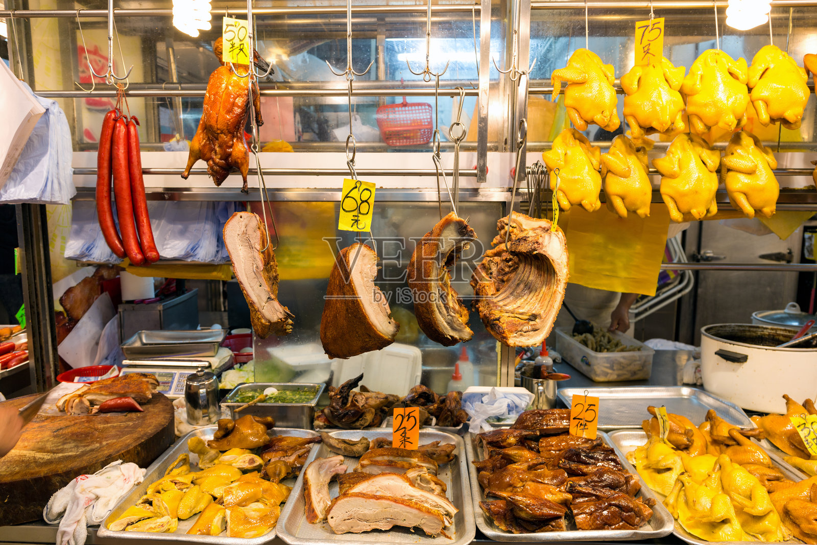 香港烤猪肉店照片摄影图片
