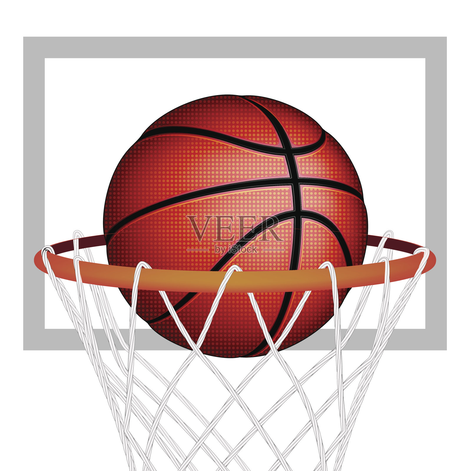 篮球球向量插画图片素材