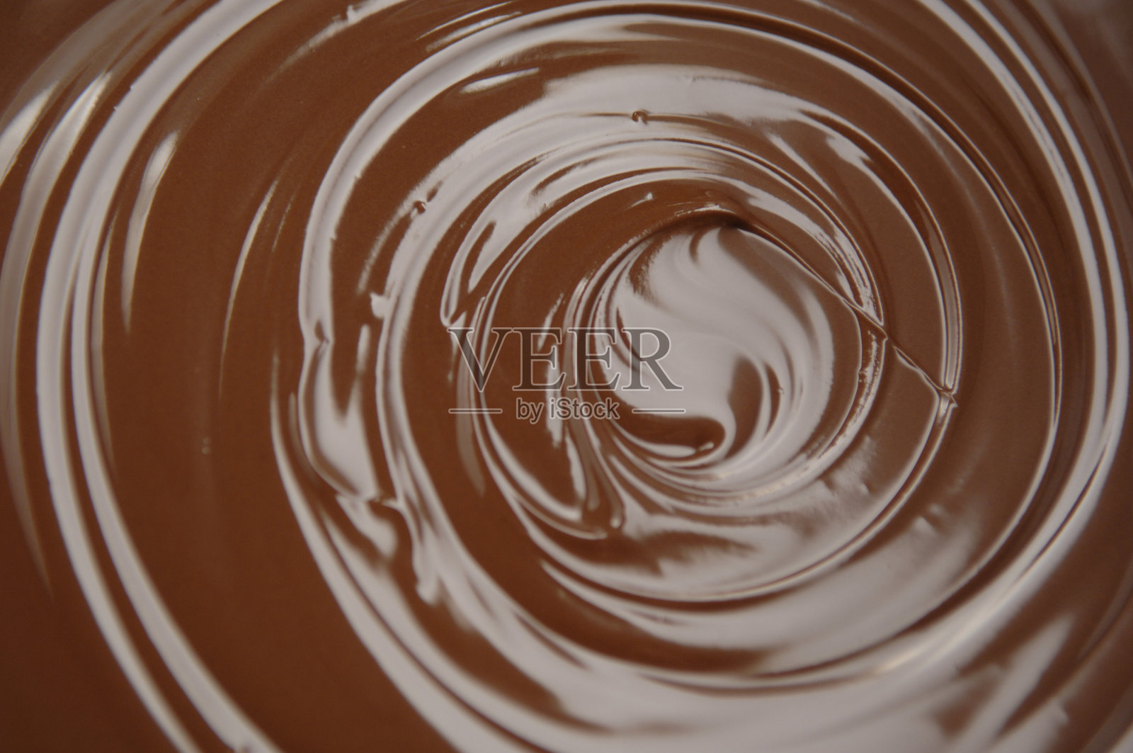 巧克力漩涡照片摄影图片
