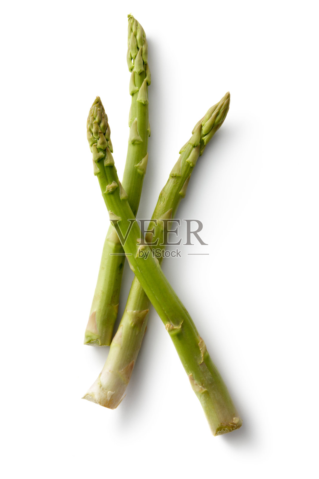 蔬菜:白色背景上孤立的芦笋照片摄影图片