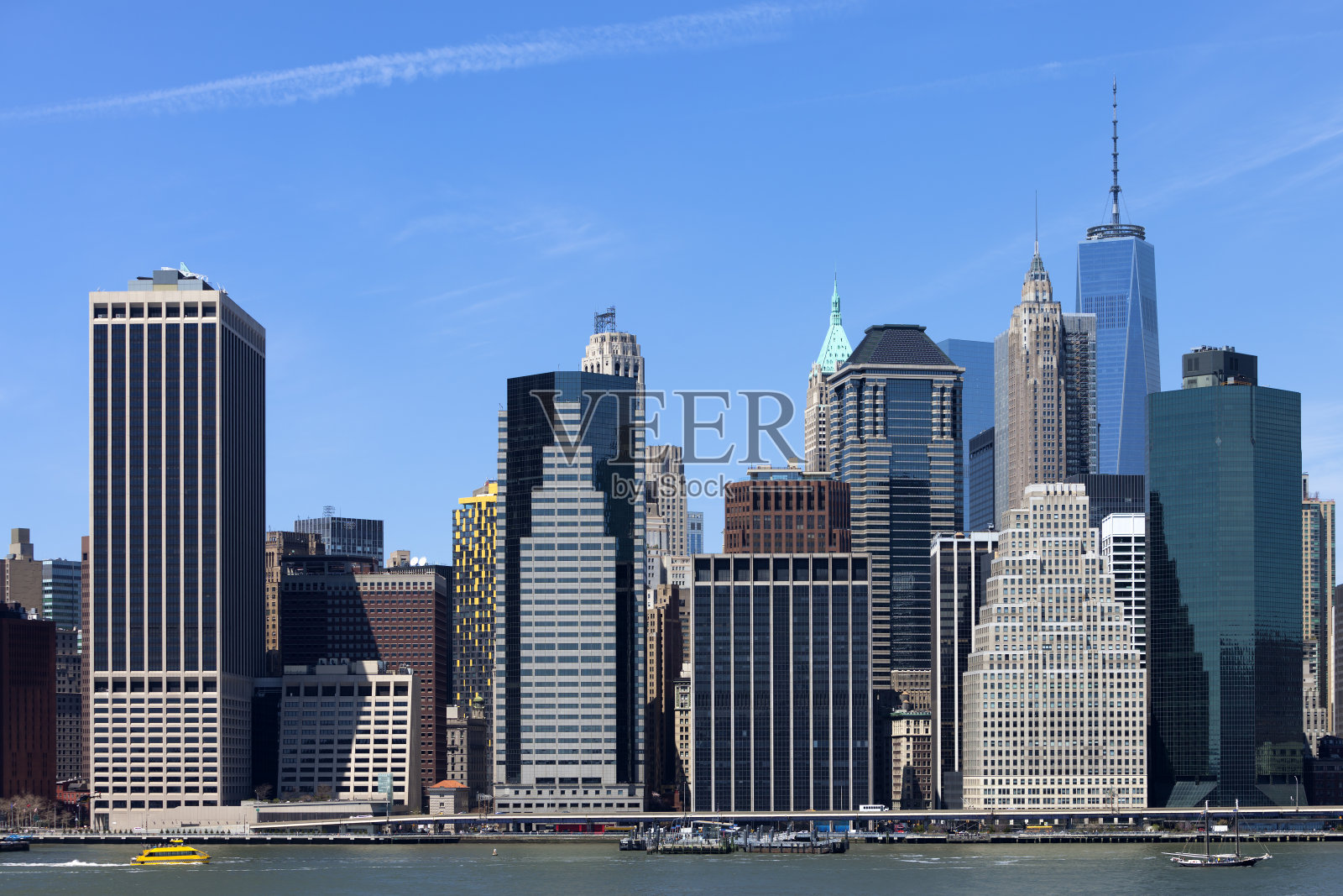金融大厦，曼哈顿下城，纽约照片摄影图片