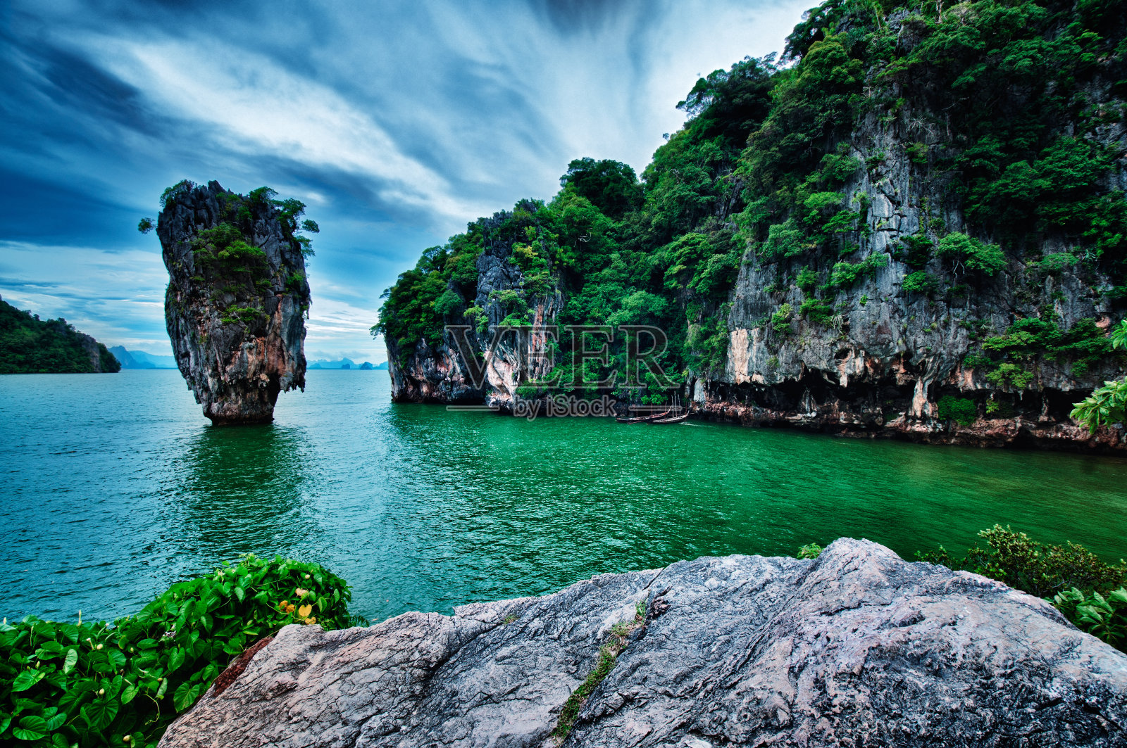 泰国普吉岛的詹姆斯邦德岛照片摄影图片