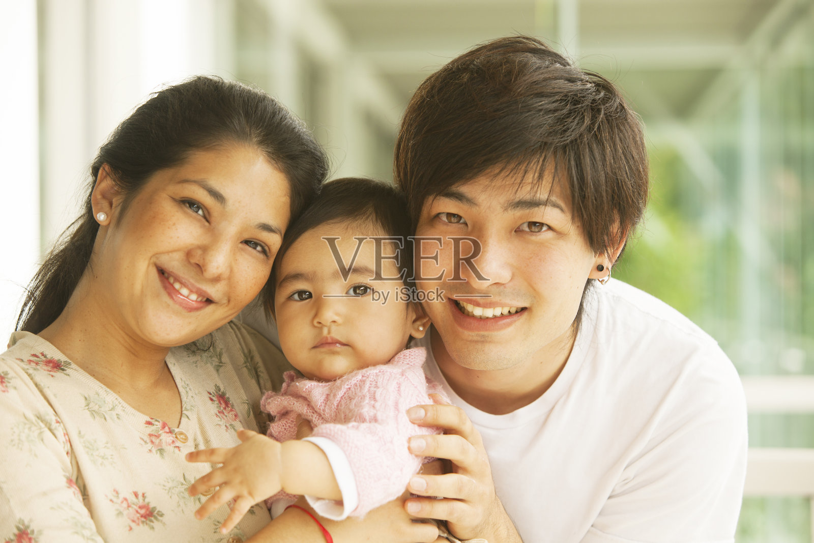 日本家庭快乐照片摄影图片