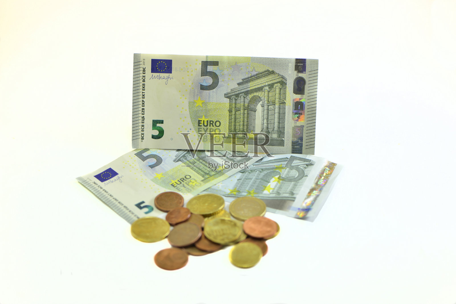2013年新版五欧元钞票照片摄影图片