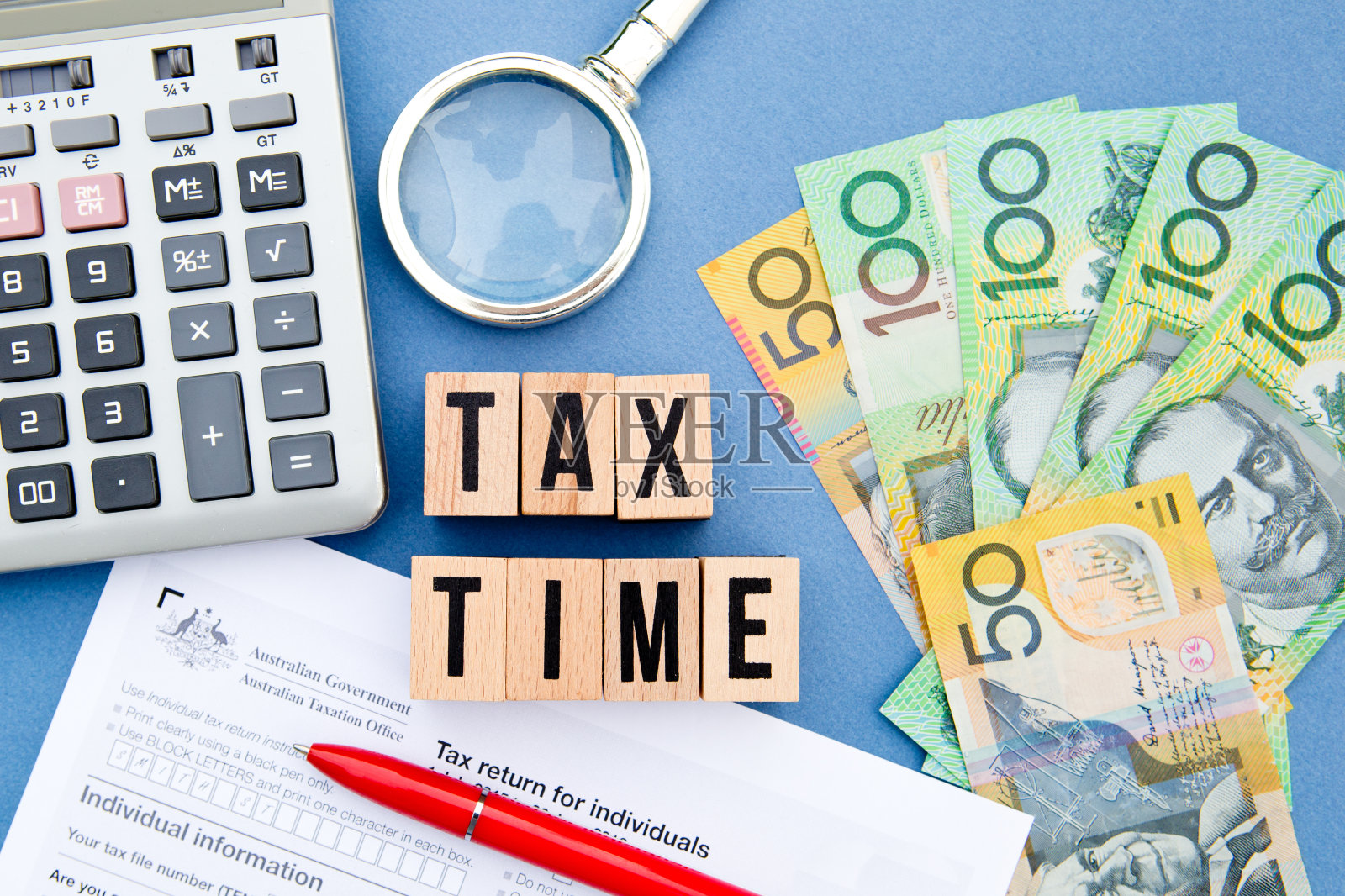 税务时间-澳大利亚照片摄影图片