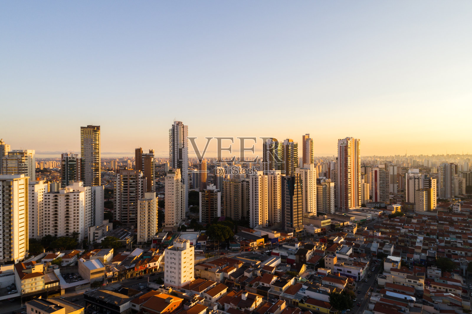 巴西圣保罗城市天际线照片摄影图片