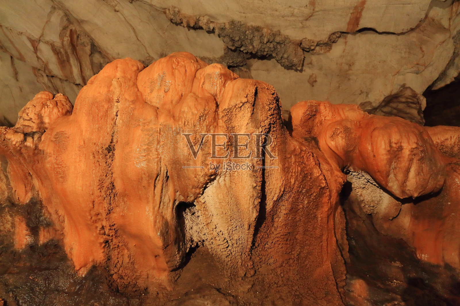 石灰岩成型在Tham Jang凯夫。Vang Vieng-Laos。4699照片摄影图片