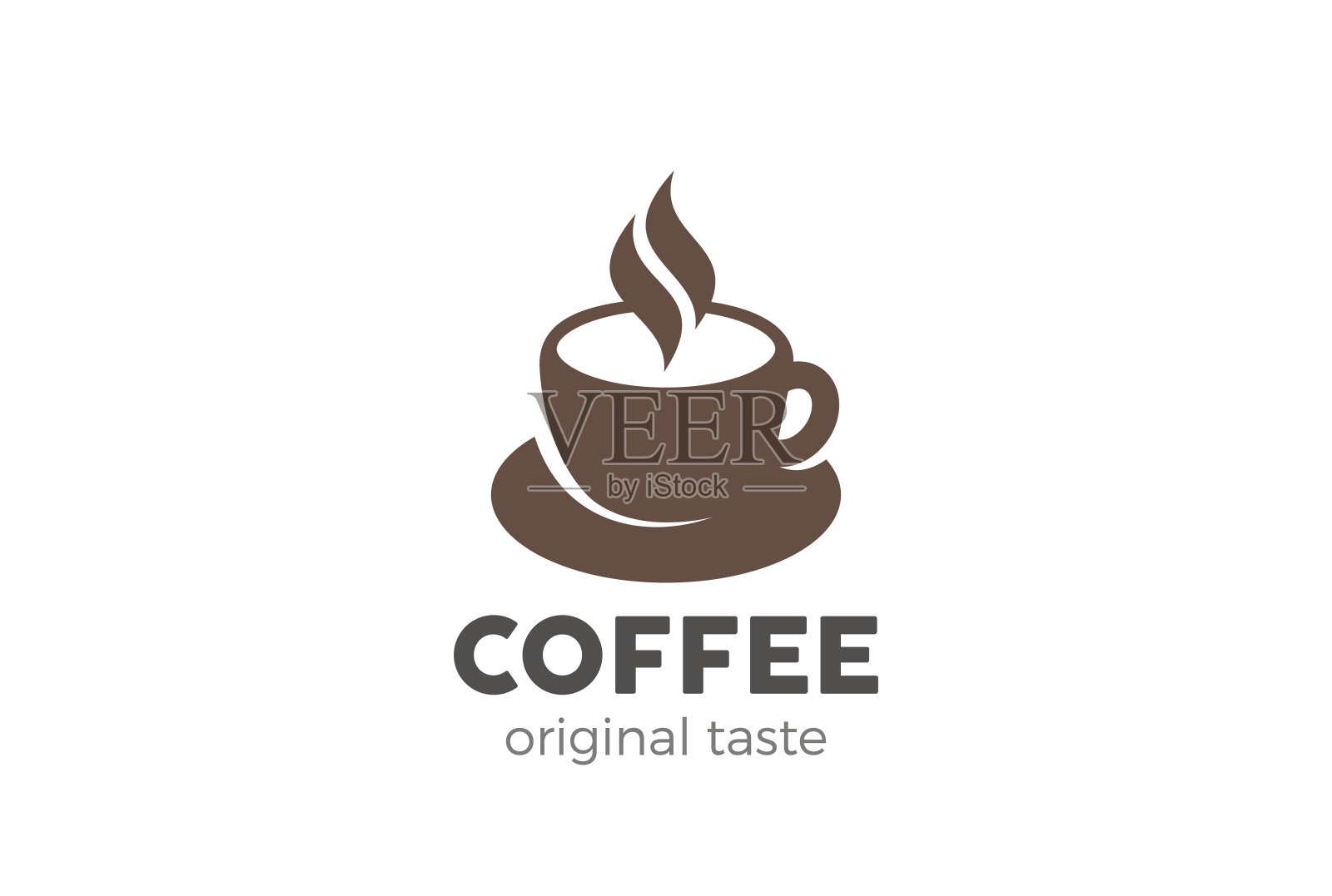 咖啡杯图标设计矢量模板。
咖啡馆符号图标插画图片素材