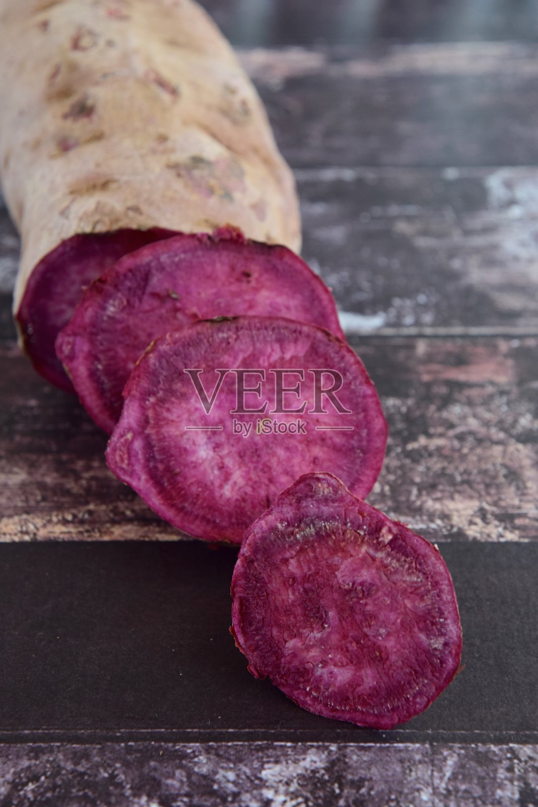 紫薯生薯照片摄影图片