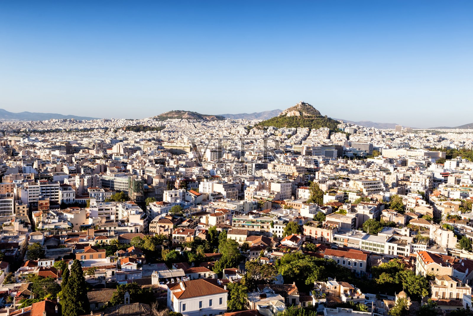 雅典全景图照片摄影图片