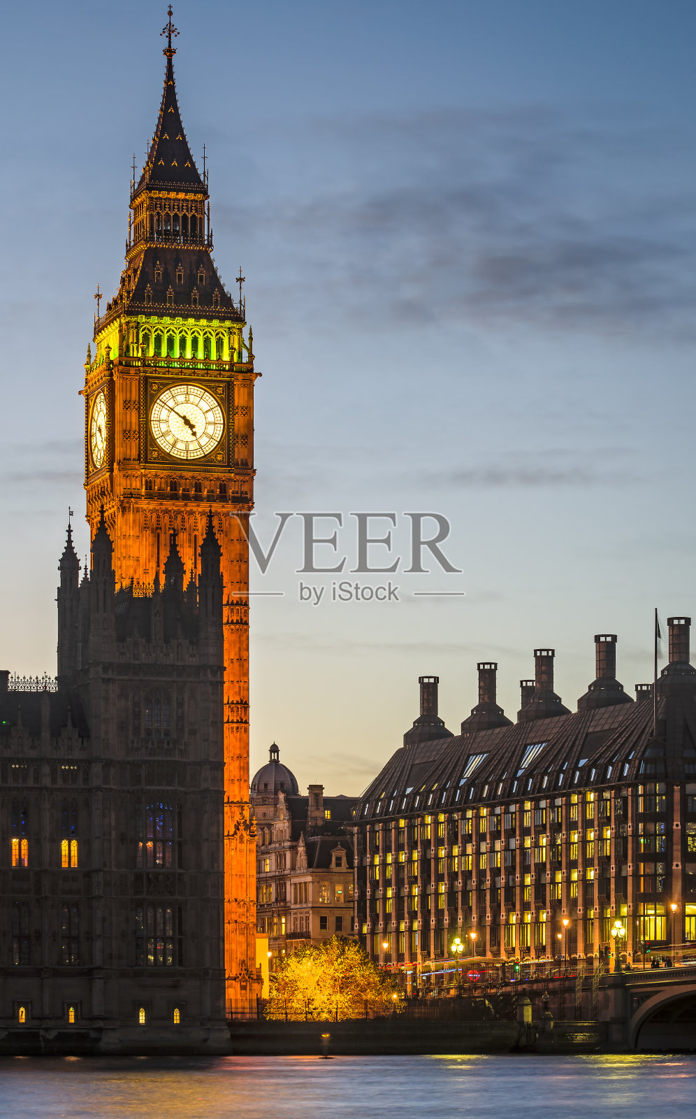 伦敦的大本钟照片摄影图片