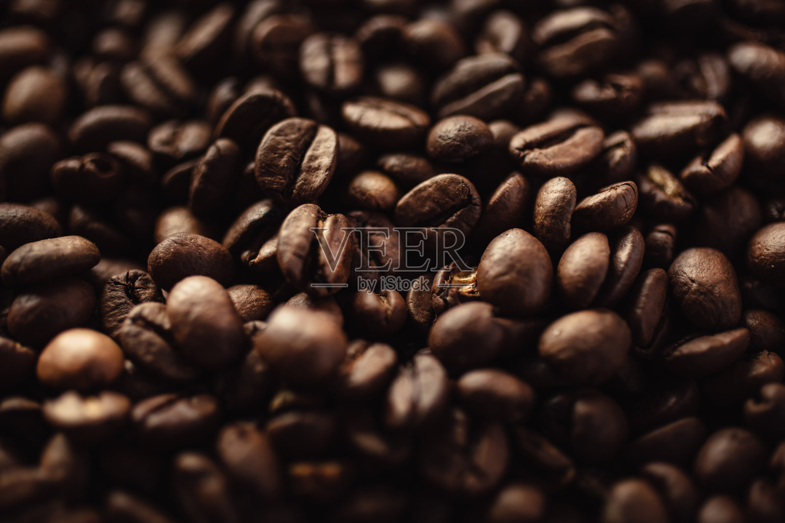 咖啡豆的特写照片摄影图片