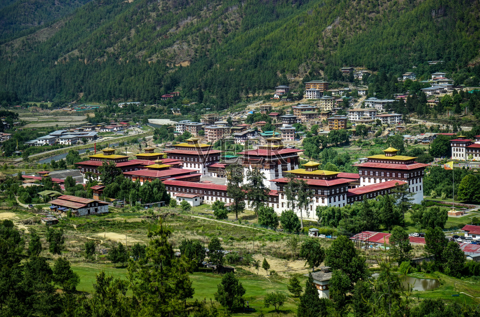 不丹的廷布照片摄影图片