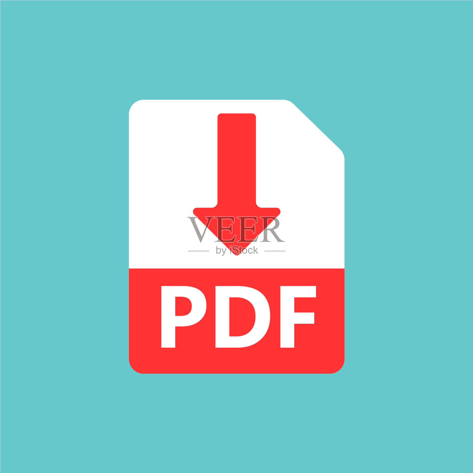PDF格式的矢量图标设计元素图片
